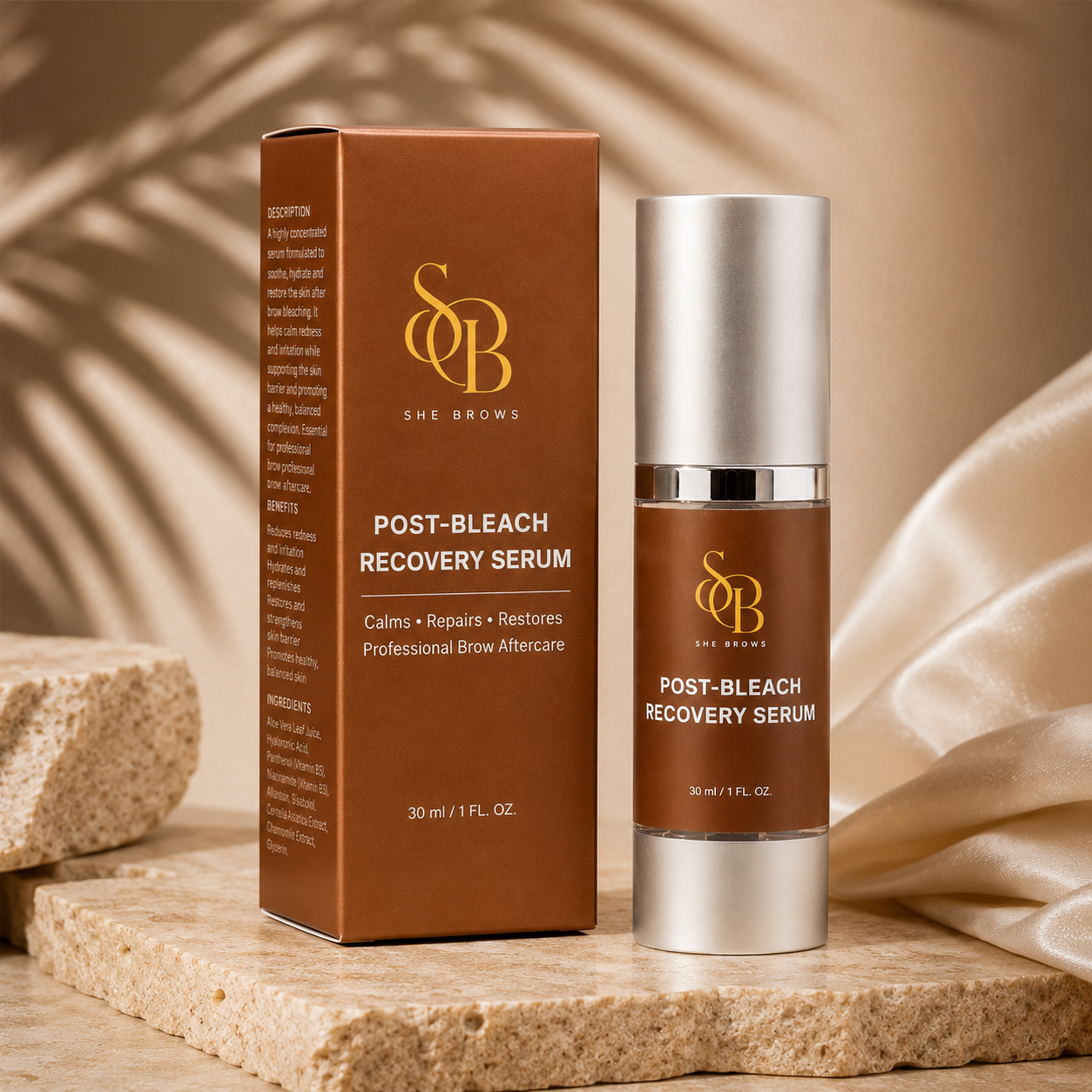 Post-bleach Eyebrow Recovery Serum
